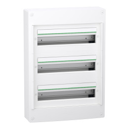 Schneider - PrismaSeT XS - Coffret saillie - 3R - 18M - sans porte - Réf : LVSXT318