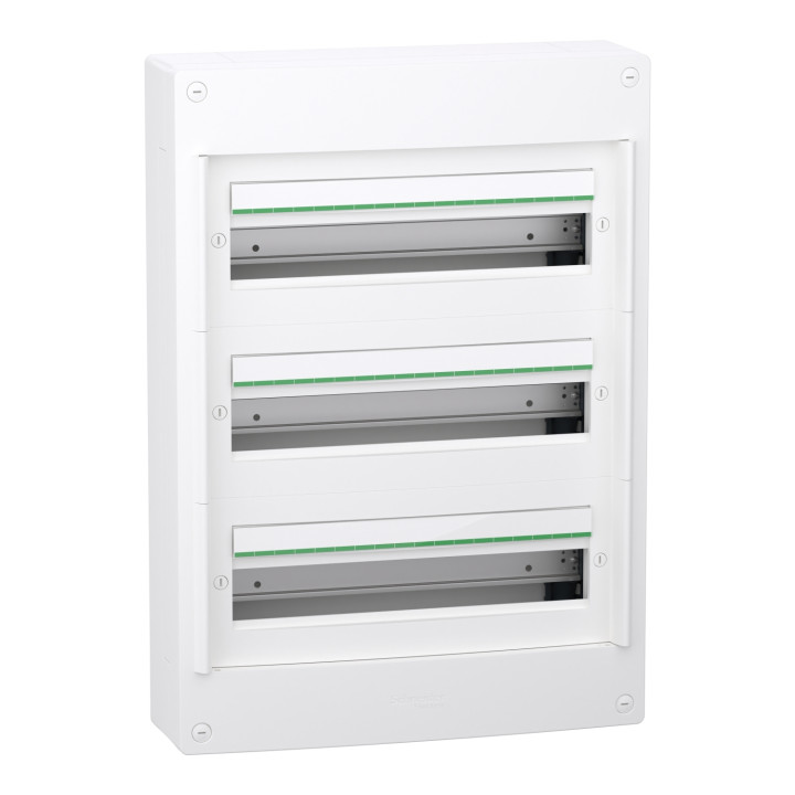 Schneider - PrismaSeT XS - Coffret saillie - 3R - 18M - sans porte - Réf : LVSXT318