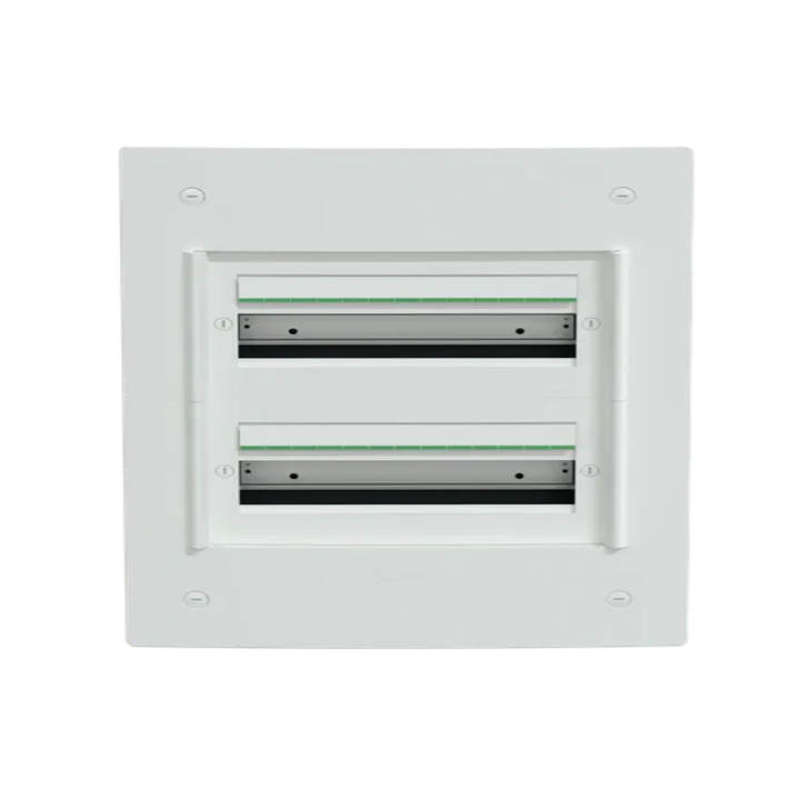 Schneider - PrismaSeT XS - Coffret encastré - 2R - 18M - sans porte - Réf: LVSXS218