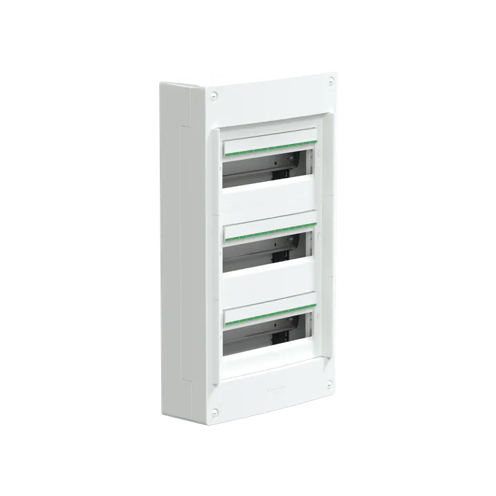 Schneider - PrismaSeT XS - Coffret saillie - 3R - 13M - sans porte - Réf : LVSXT313