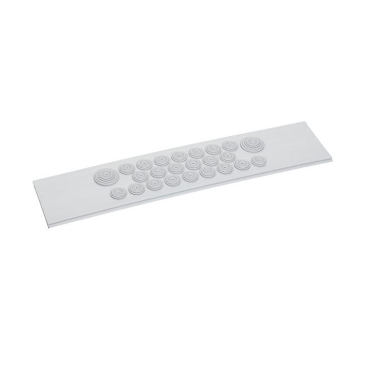 Legrand - Plaque à embouts pour coffrets XL³160 isolant - 2 embouts Ø4mm à Ø32mm et 22 embouts Ø4mm à Ø20mm - Réf.: 020071