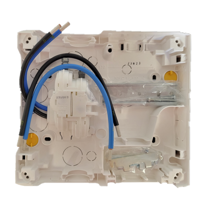 Legrand - Platine pour Disjoncteur branchement + Compteur - DRIVIA 13M et 18M - 401181