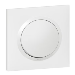 Legrand - Dooxie - Interrupteur ou va-et-vient avec plaque - Réf : 600001+600801
