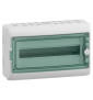 Schneider - Coffret Mureva - 1 rangée 18 Modules - IP65/IK09 - Réf : 13963M