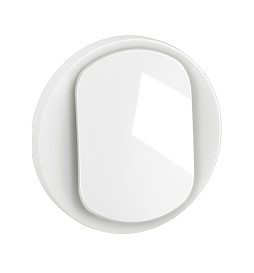 Legrand - Céliane 2024 - Enjoliveur pour interrupteur et ou va-et-vient - Blanc - Réf : CB0001