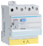 HAGER - Inter dif - 3P+N 25A - 30mA - type A HI - à bornes décalées - Réf : CDH825F