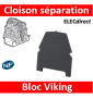 Legrand - Cloison séparation et isolement bloc Viking 3 à vis - 1 entr & 1 sort - Pas 5 à 10 mm - 037560