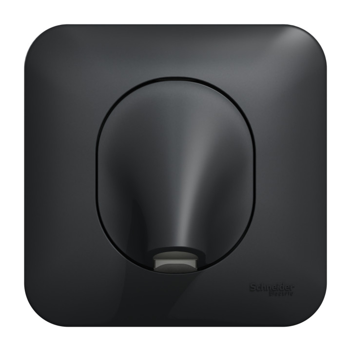 Schneider Ovalis - Sortie de câble - Fixation VIS ANTHRACITE - Réf.: S466662