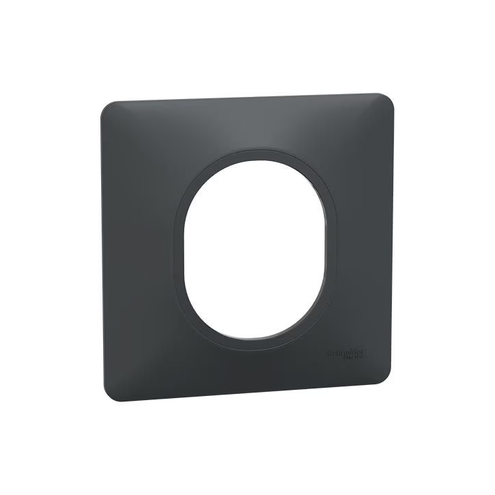 Schneider Ovalis - Sortie de câble - Fixation VIS ANTHRACITE - Réf.: S466662