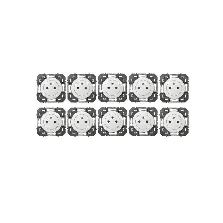 Legrand - Prise de courant Legrand dooxie 2P+T Surface 16A finition blanc - Réf.: 600335x10