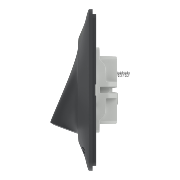 Schneider Ovalis - Sortie de câble - Fixation VIS ANTHRACITE - Réf.: S466662