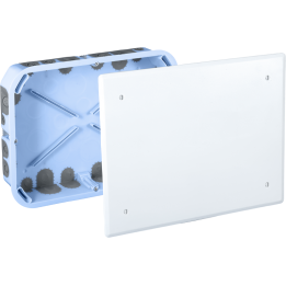 Eur'Ohm - Boîte de Dérivation encastrée - Étanche à l'air - 250x190x50 - Réf : 51016