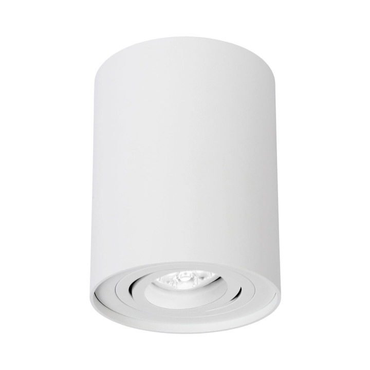 Spectrum - Spot intérieur en saillie - CHLOE GU10 blanc - IP20, 10W LED max - Réf : SLIP004002