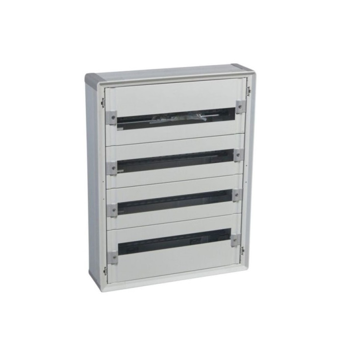 Legrand - Coffret de distribution 96 modules - 4 rangées de 24M - Tout modulaire - XL3 160 - Réf.: 401804