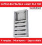 Legrand - Coffret de distribution 96 modules - AVEC espace dédié pour kit de branchement - XL3 160 - Réf : 401816