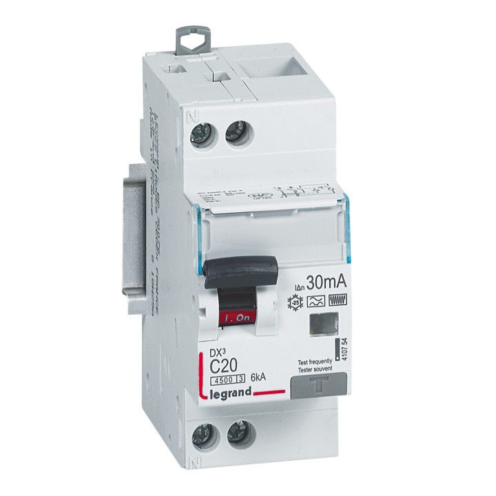 Legrand - Kit prise saillie étanche Green'up véhicule électrique + Disjoncteur différentiel - 20A - HPI - Réf : 090471 + 410754