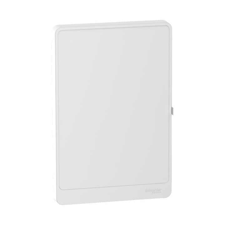 Schneider - Resi9 - porte styl pratic - Blanc coffret 18M - 3R - Réf : R9H18423P