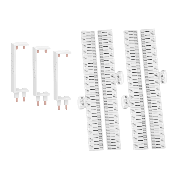 Schneider - LOT - Peignes Vert. + Hor. XE 13M pour tableaux 4 rangées - R9EXHC13x4+R9EXVx3