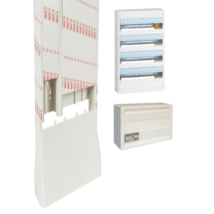 Legrand - Kit GTL 18M complet + tableau 72M + VDI 4RJ45 - 030067+401224+418248