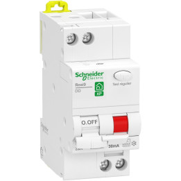 Schneider - Resi9 XP - disjoncteur différentiel - 1P+N - 20A - 30mA - courbe C - type Fsi - Réf : R9PDCF20