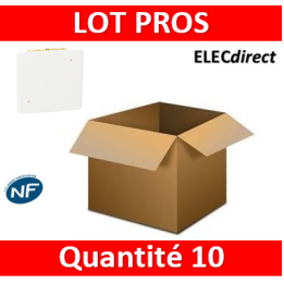 Legrand Batibox - Boîte pour dérivation 160x105x40 - 089373x10