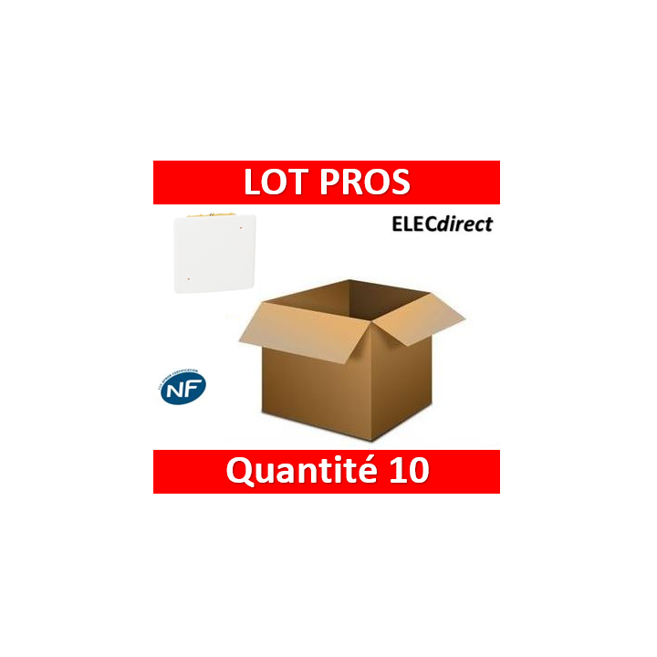 Legrand Batibox - Boîte pour dérivation 160x105x40 - 089373x10