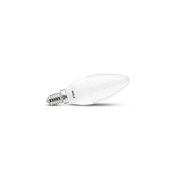 Miidex - Ampoule LED E14 6W Flamme - E - 806 Lm - 240° - 4000K - Réf : 100584