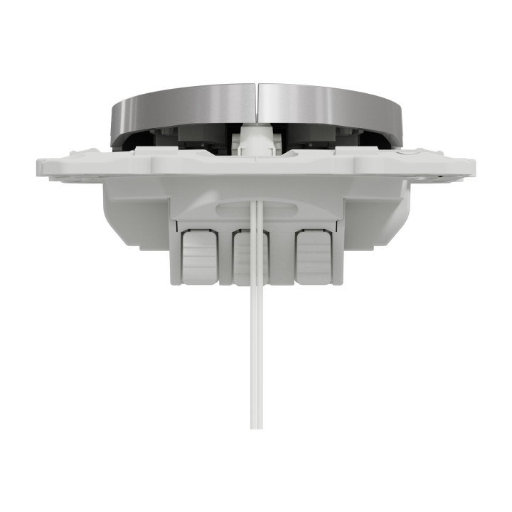 Schneider - Odace - Va et Vient Lumineux/Témoin Led + Va et vient - 10A - Aluminium - Réf : S530273