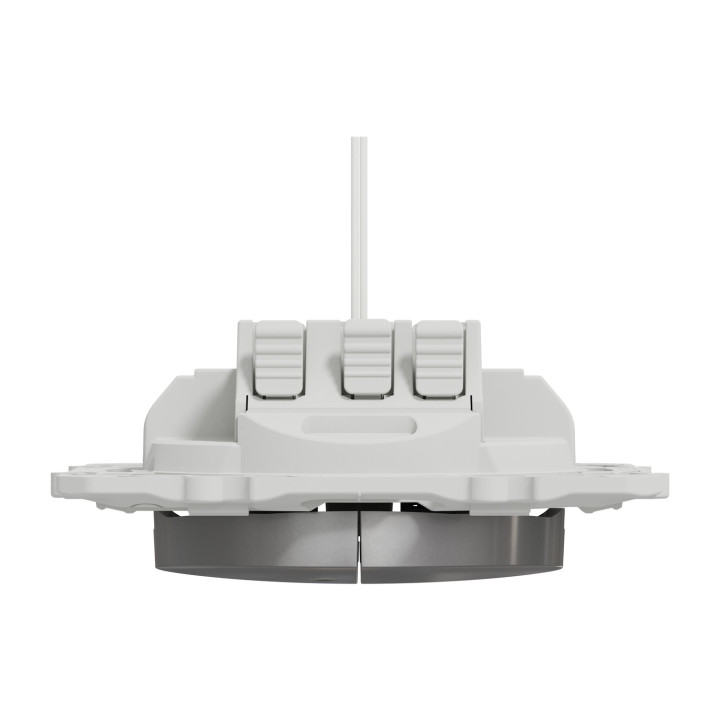 Schneider - Odace - Va et Vient Lumineux/Témoin Led + Va et vient - 10A - Aluminium - Réf : S530273
