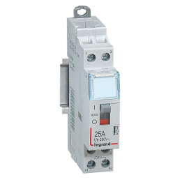 Legrand - Contacteur de puissance bipolaire bobine 230V - 25A - 2F - Réf : 412544