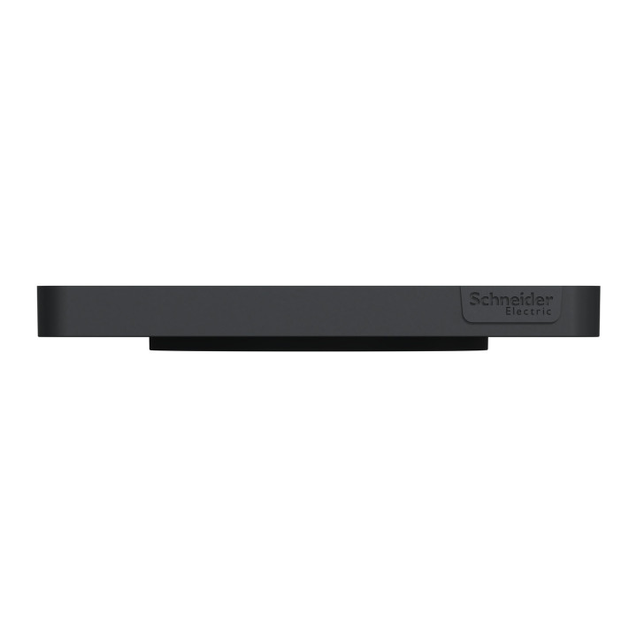 Schneider - Odace - Touch - Plaque 1 poste - Anthracite - Réf : S540802