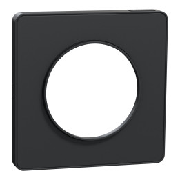 Schneider - Odace - Touch - Plaque 1 poste - Anthracite - Réf : S540802