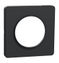 Schneider - Odace - Touch - Plaque 1 poste - Anthracite - Réf : S540802