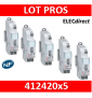 Legrand - Télérupteur CX3 - Unipolaire 16A - 230V - AUTO - 412420x5