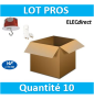 SIB - Kit Sortie d'applique DCL BBC + douille (mural) - P35449x10