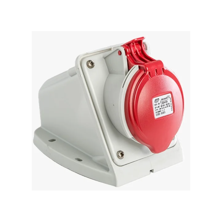 Digital - Prise de Courant Européenne socle 3P+T+N 16A - 380V IP 44 - 51216 - (03323)