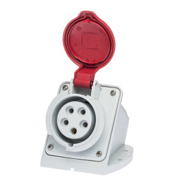 Digital - Prise de Courant Européenne socle 3P+T+N 16A - 380V IP 44 - 51216 - (03323)