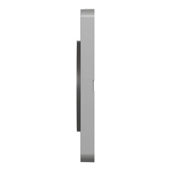 Schneider - Odace - Touch - Plaque 1 poste - Aluminium - Réf : S530802