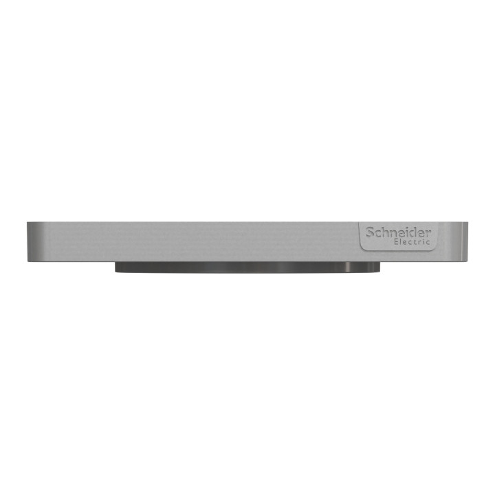 Schneider - Odace - Touch - Plaque 1 poste - Aluminium - Réf : S530802