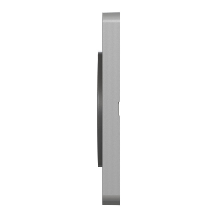 Schneider - Odace - Touch - Plaque 3 postes - entraxe 71 mm - Aluminium - Réf : S530806