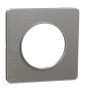 Schneider - Odace - Touch - Plaque 1 poste - ALU brossé - Réf : S530802J