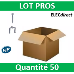 Schneider Odace - Sachet de 50 griffes - Réf : s520690x5