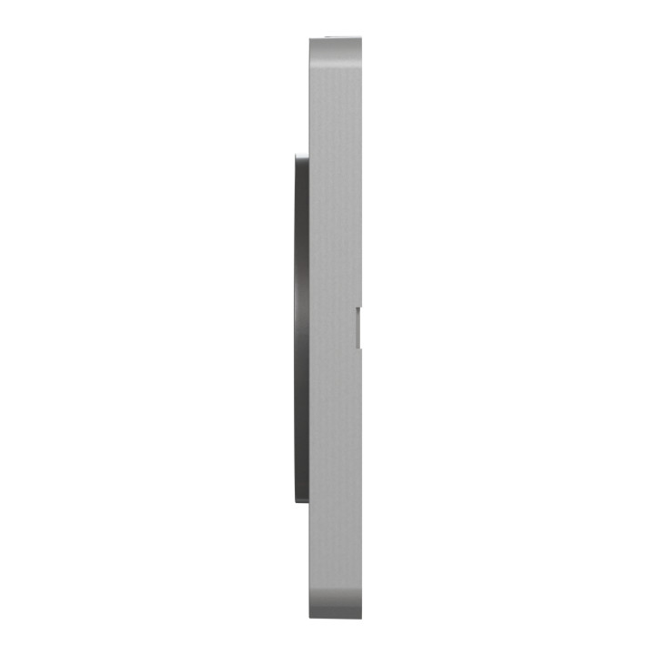 Schneider - Odace - Touch - Plaque 1 poste - ALU brossé - Réf : S530802J