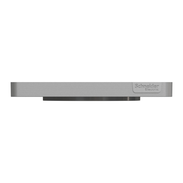 Schneider - Odace - Touch - Plaque 1 poste - ALU brossé - Réf : S530802J