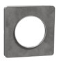 Schneider - Odace - Touch - Plaque 1 poste - ALU finition ardoise - Réf : S530802V