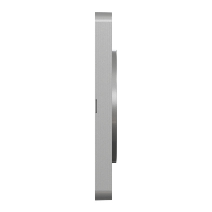 Schneider - Odace - Touch - Plaque 1 poste - ALU finition ardoise - Réf : S530802V