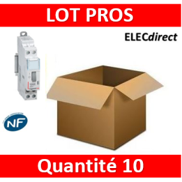 Legrand - Télérupteur CX3 - VIS - Bipolaire 16A - 230V - 412412x10