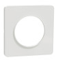Schneider - Odace - Touch - Plaque 1 poste - Blanc - Réf : S520802