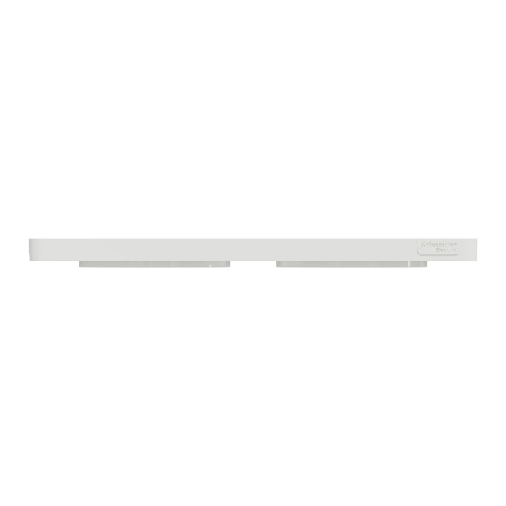 Schneider - Odace - Touch - Plaque 2 postes - Entraxe 71 mm - Réf : S520804