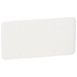 Legrand Batibox - Couvercle universel 155 x 85 - pour boîte 2 postes - 080182